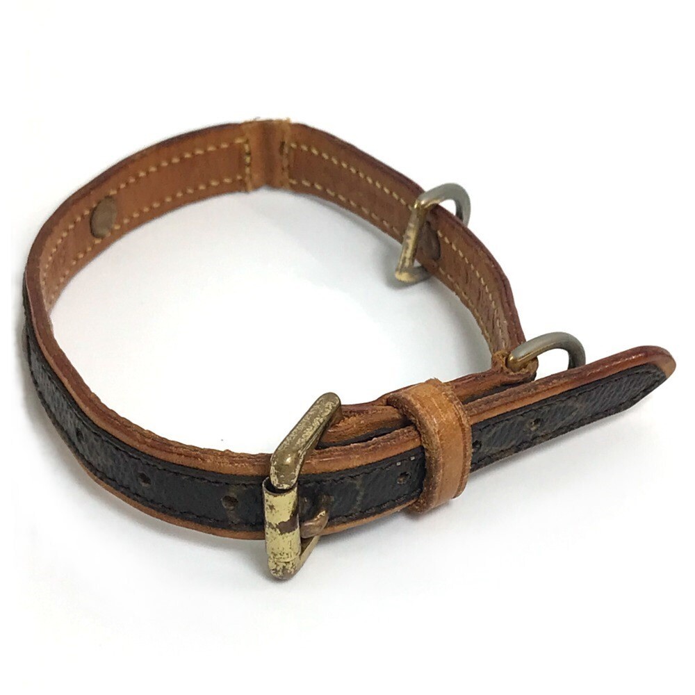 LOUIS VUITTON M58072-M58056 Monogram Collier Baxter Less MM Small Dog Pet Sup...